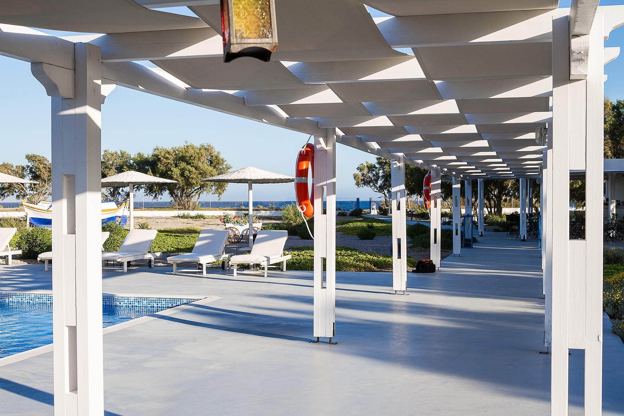 Sea Sound White Katikies Aparthotel Exomitis  Exterior photo