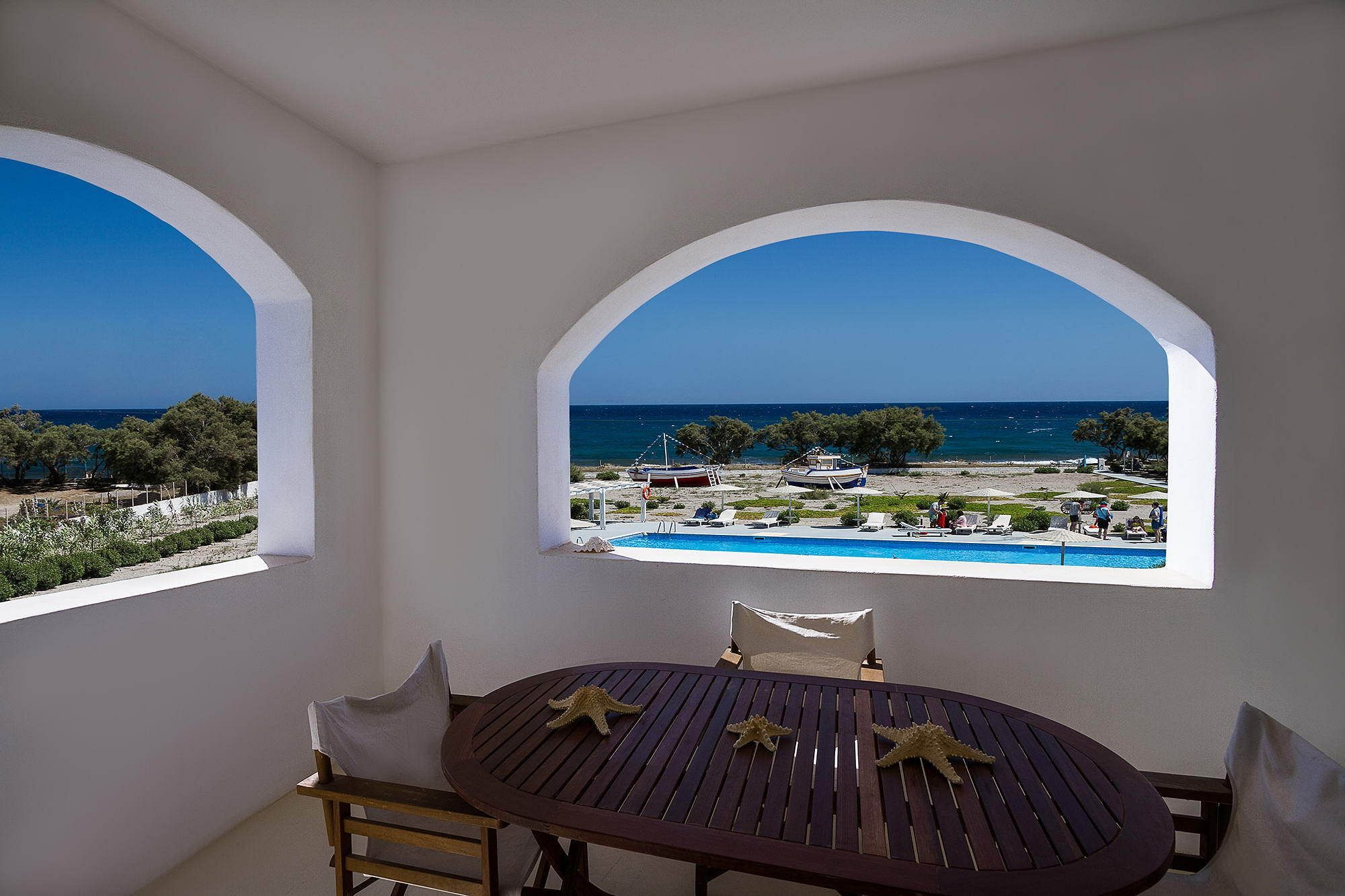 Sea Sound White Katikies Aparthotel Exomitis  Exterior photo